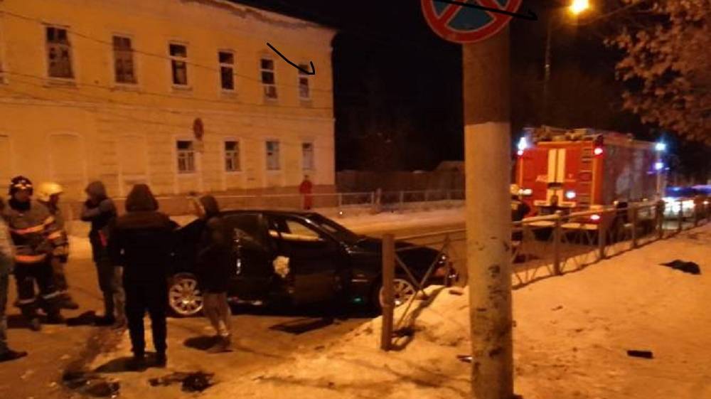 В Брянске водитель с 74 штрафами устроил ДТП и ранил пассажирку BMW