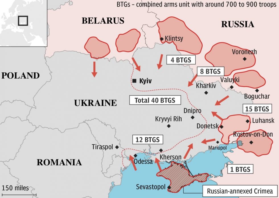 В Великобритании нашли на территории Брянской области войска «для нападения» на Украину