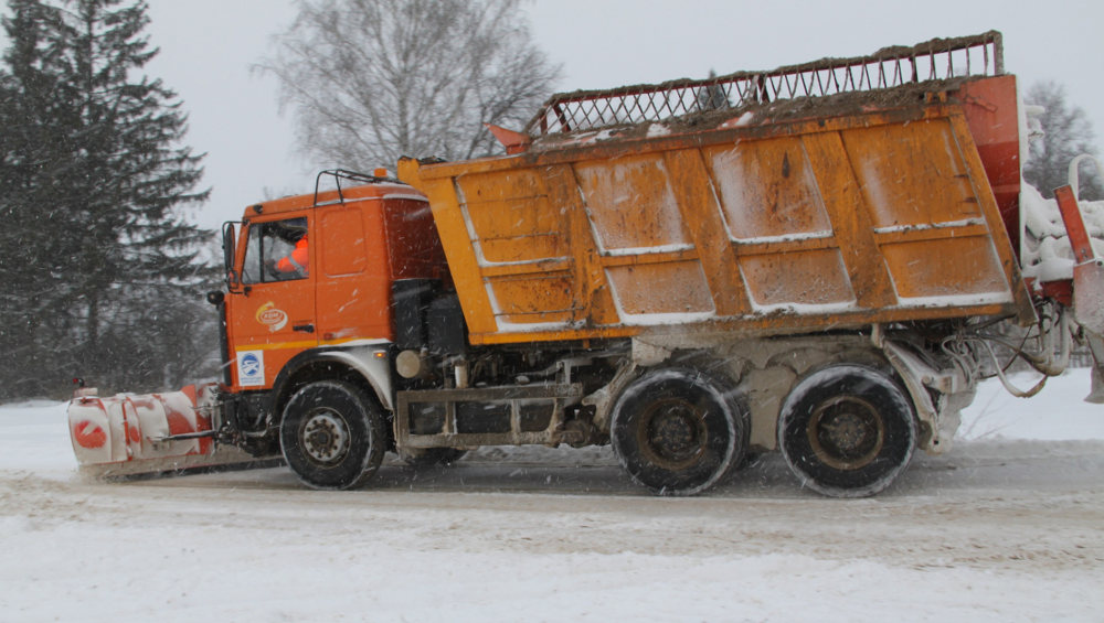В Брянской области на борьбу с последствиями снегопада выехали 244 машины