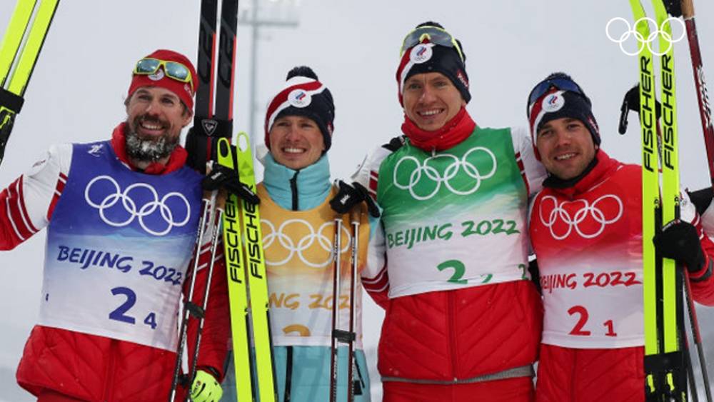 Брянский лыжник Большунов прокомментировал победу в эстафете на Олимпиаде