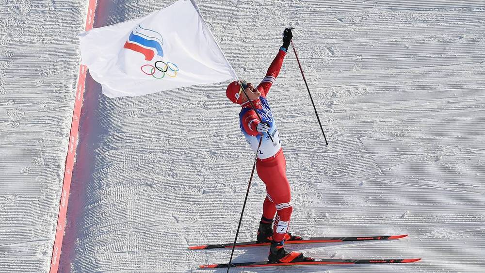 Брянский лыжник Большунов рассказал о слезах на олимпийском финише