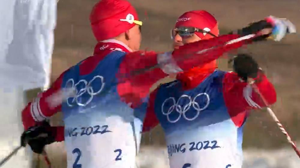 Брянский лыжник Александр Большунов стал олимпийским чемпионом