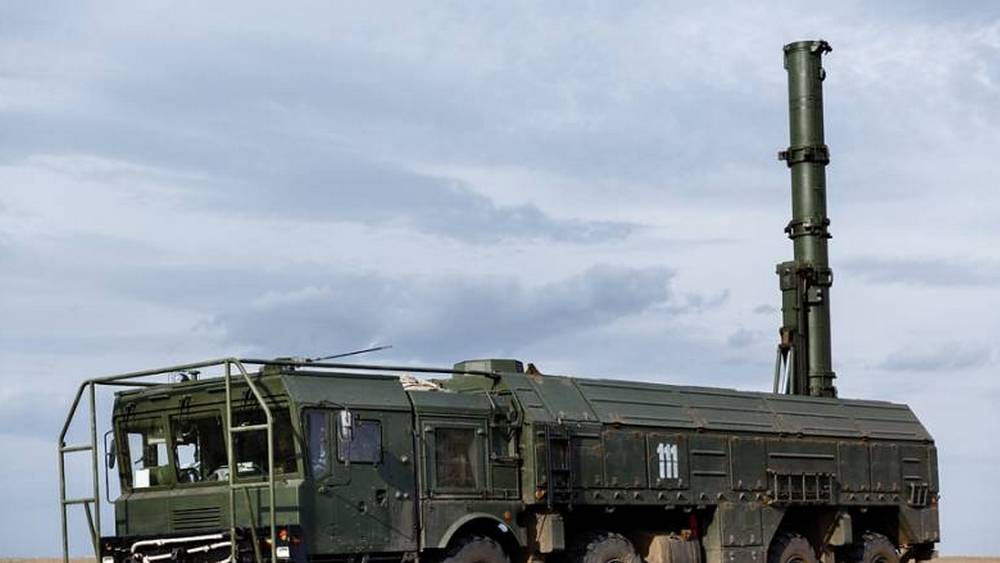Минобороны заявило об ударе ракетой «Искандер» по воинскому эшелону на Украине