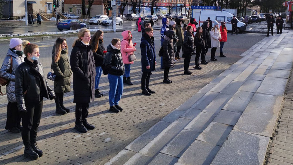 В Брянске провели митинг в честь Дня защитника Отечества