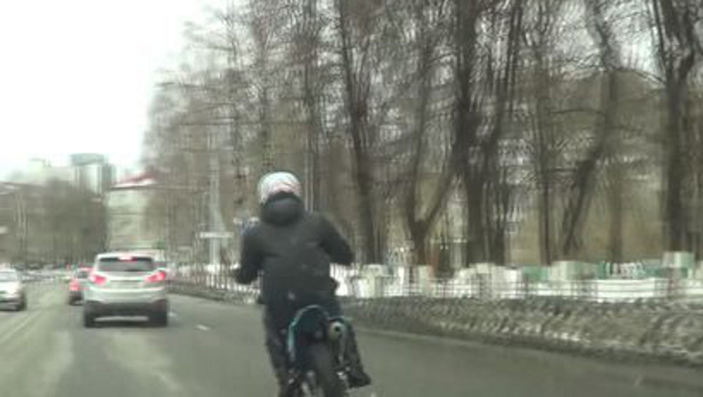В Брянске автоинспекторы устроили погоню за 14-летним мотоциклистом