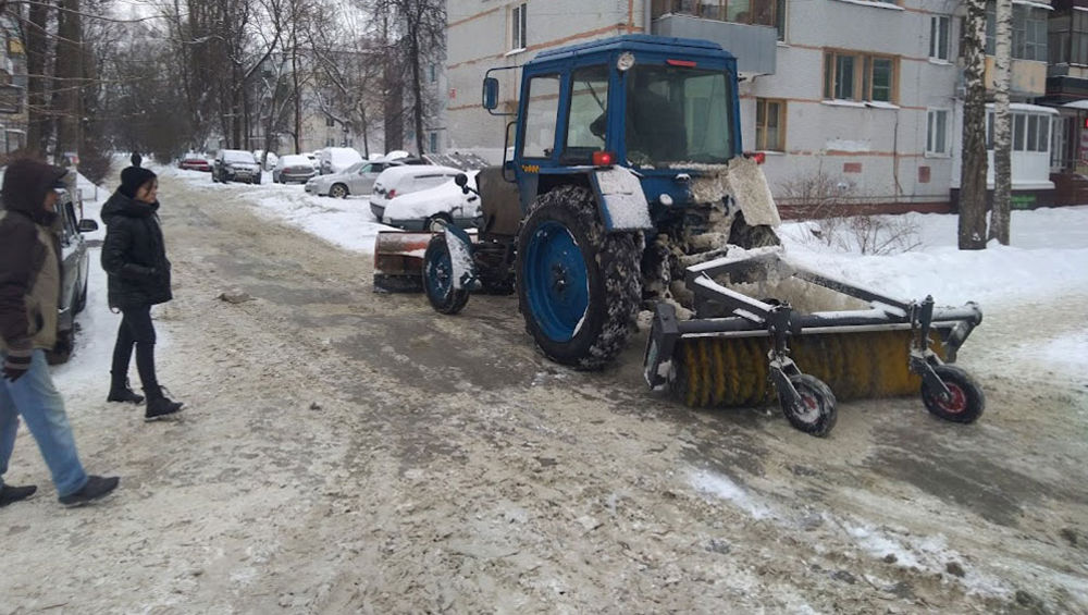 В этом году с улиц Брянска вывезли 69 тысяч тонн снега