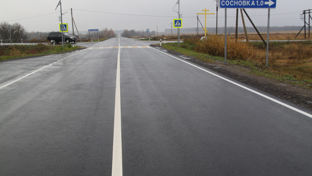В Брянской области продолжится ремонт дороги Трубчевск – Погар