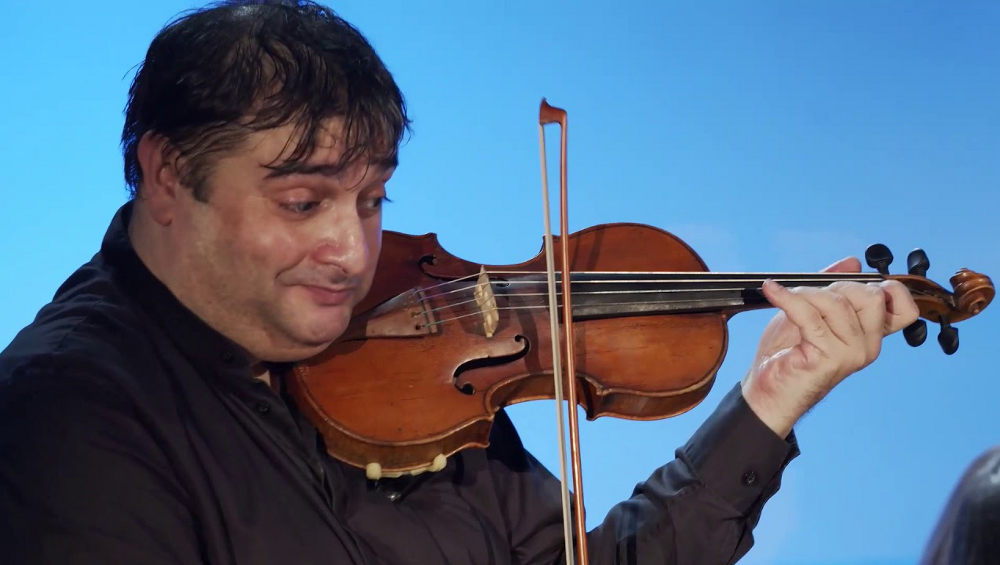 Прославленный скрипач Граф Муржа сыграл вместе с Брянским симфоническим оркестром