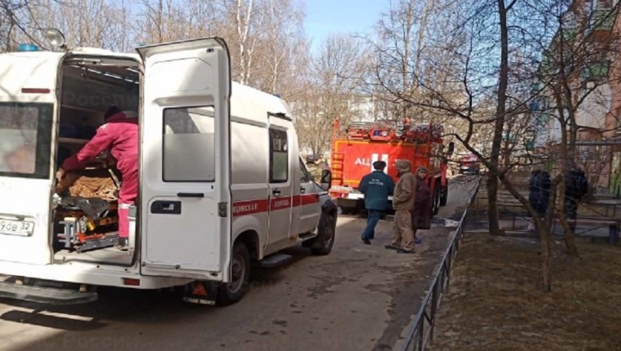 В Клинцах Брянской области при пожаре в квартире пострадал человек