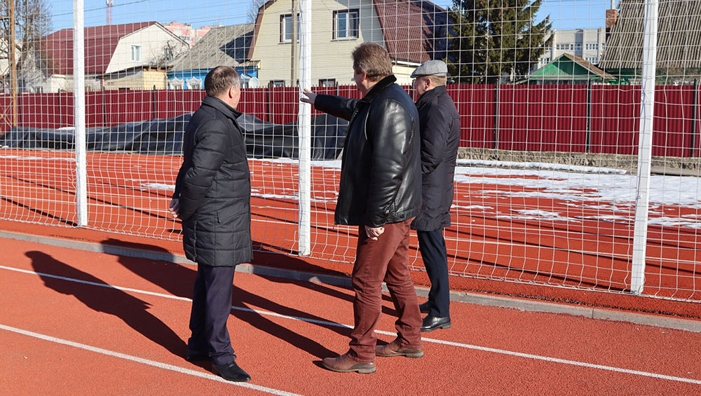 В Брянске возле стадиона «Спартак» решили построить легкоатлетической манеж
