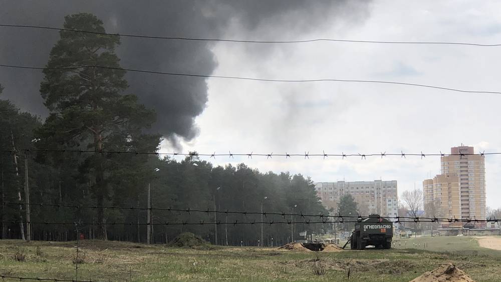 Ущерб от пожара на брянской нефтебазе оценили в 230 миллионов рублей