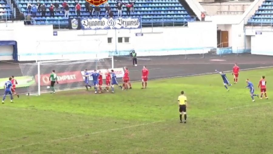 Брянское «Динамо» на своем поле выиграло у «СКА-Хабаровск-2» со счетом 1:0
