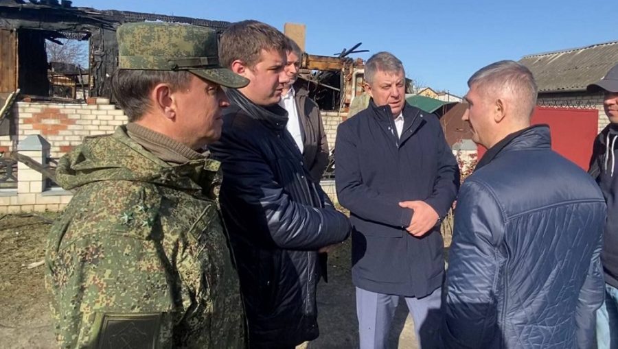 Брянский губернатор Богомаз приехал в атакованный украинцами посёлок Климово