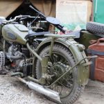 Житель Клинцов воссоздал советский тяжёлый мотоцикл М-72