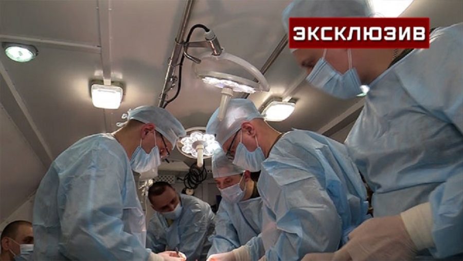 Брянский журналист «Звезды» рассказал о работе полевого госпиталя на Украине