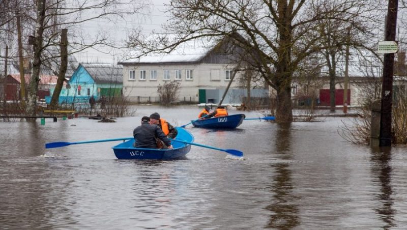 В Брянске из-за половодья 29 марта затопило два дома – эвакуированы две семьи