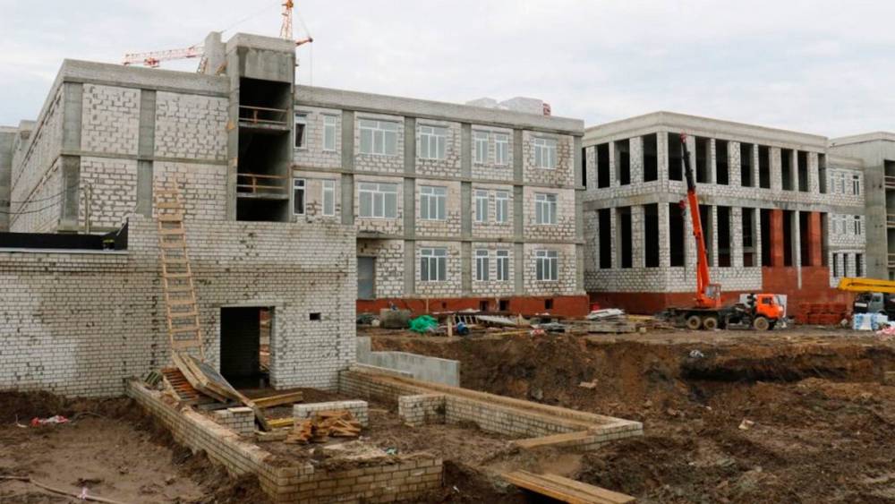 Строящаяся школа №72 позволит разгрузить гимназию №6 в Брянске