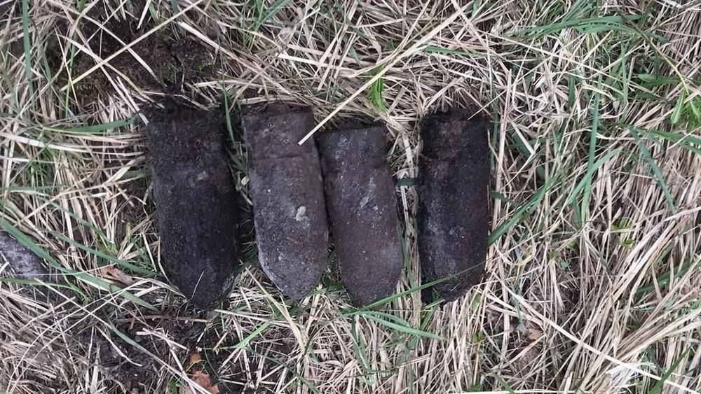 Возле Брянска обнаружили 5 снарядов