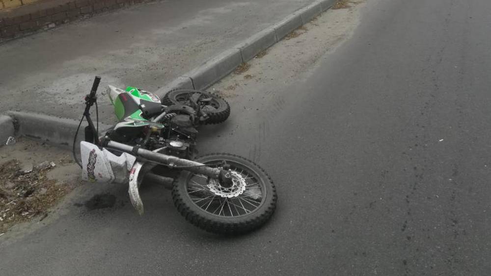 В 4 часа утра в Брянске на улице Ульянова разбился мотоциклист