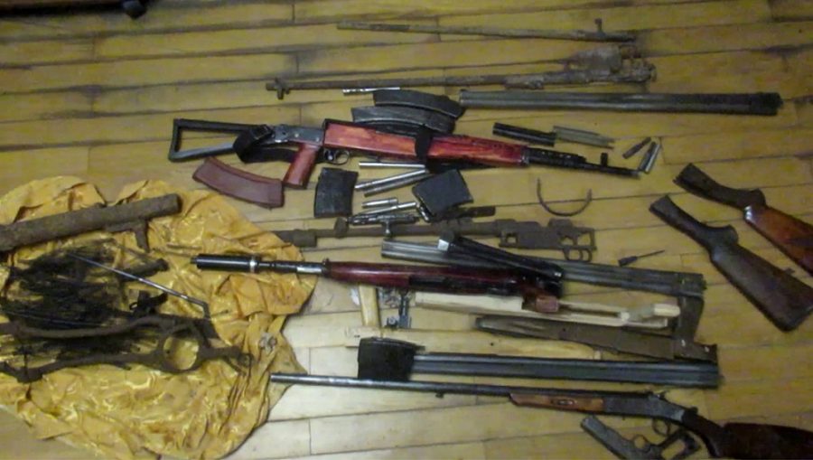 Брянская полиция лишила «чёрного копателя» двух винтовок и 400 патронов