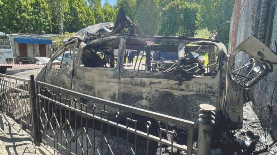 В Брянске простились с погибшим при взрыве автомобиля водителем БГУ