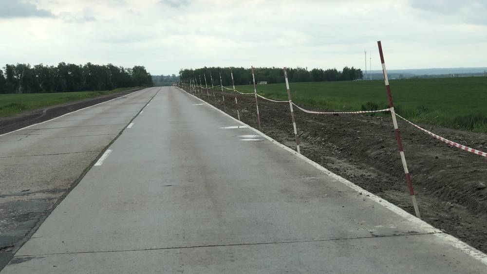 Начата реконструкция дороги между брянским поселком Локоть и трассой «Украина»
