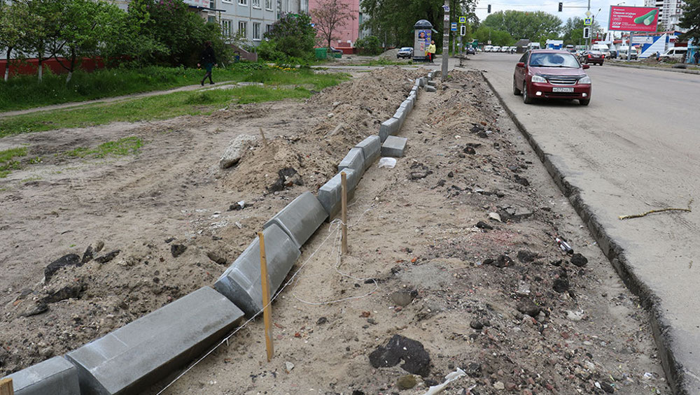 В Брянске дорогу на улице Камозина отремонтируют за 60 миллионов рублей