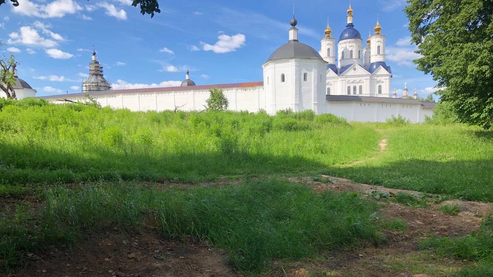 В Брянске площадку у стен Свенского монастыря очистили от незаконной стройки