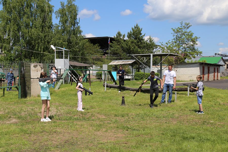 В ИК-1 состоялась детская спортивная игра «Пусть всегда будет детство»