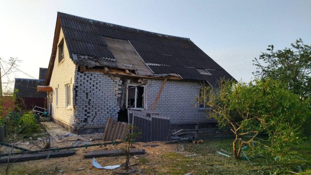 Украинские войска утром обстреляли поселок Суземка Брянской области