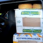 В Брянской области задержали 4 автомобиля «мясо-молочных» контрабандистов