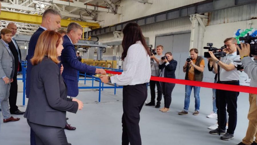 Брянский губернатор Богомаз открыл новый цех на Новозыбковском машзаводе