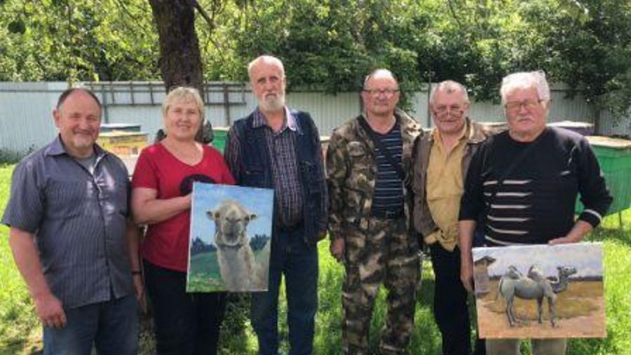 Зоологический пленэр брянских художников прошел в Унечском районе