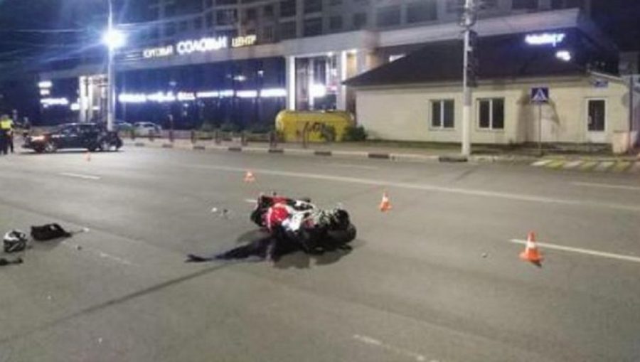 В Брянске полиция возбудила дело о гибели мотоциклиста в ДТП на улице Дуки