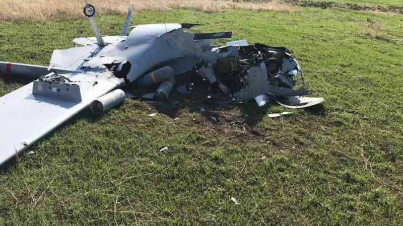 SHOT: беспилотник самолетного типа с кумулятивным снарядом найден в Брянской области