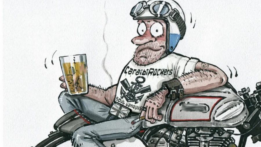 Дважды попавшийся пьяным мотоциклист из Дубровки осужден на полтора года