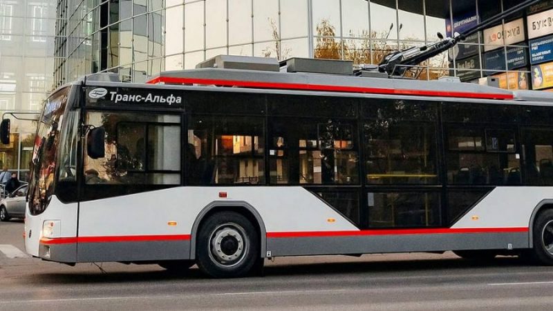 В Брянск доставили новые троллейбусы