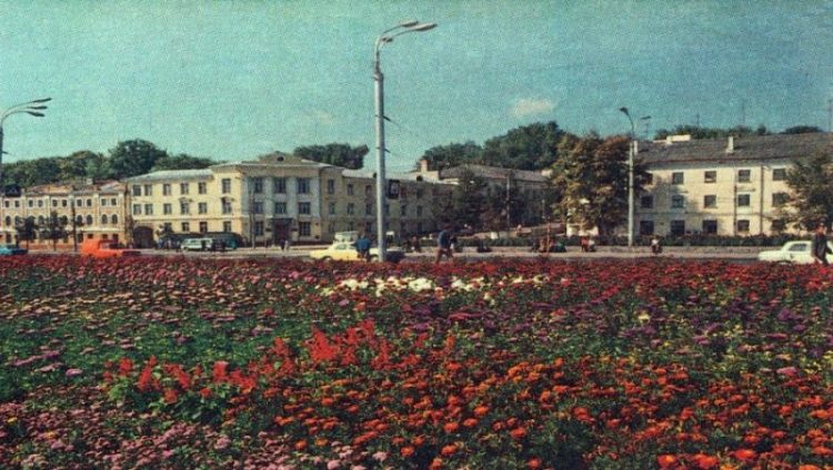 Жителей Брянска привело в восторг море цветов на набережной 1984 года