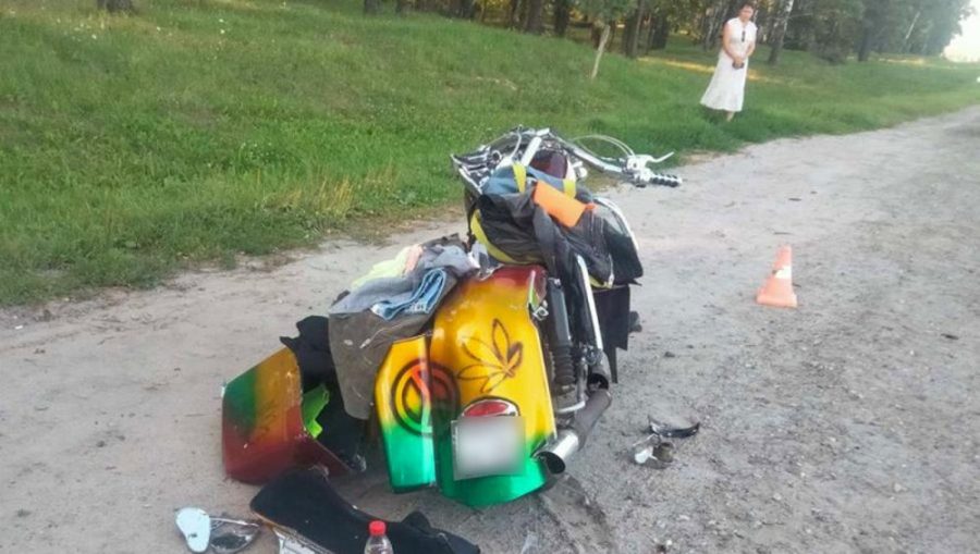 На брянской трассе разбилась 32-летняя мотоциклистка на Harley-Davidson