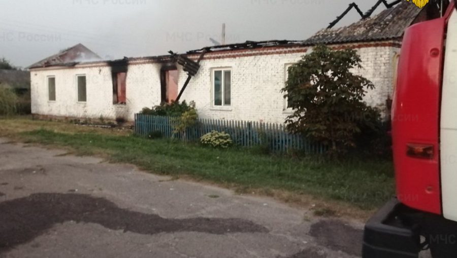 Под Новозыбковом в сгоревшем доме погиб мужчина