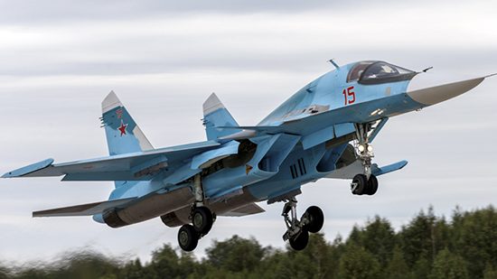 Под Стародубом Брянской области произошло крушение истребителя Су-34 и вертолёта Ми-8