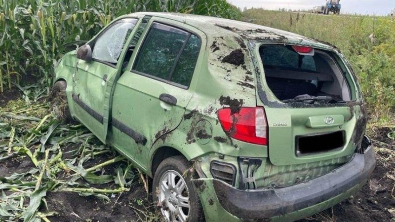 Жительница Брянской области попала в аварию в Воронежской области