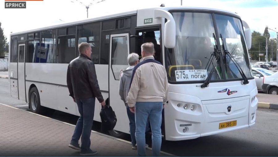 В Брянске началось автобусное сообщение с райцентрами от железнодорожного вокзала