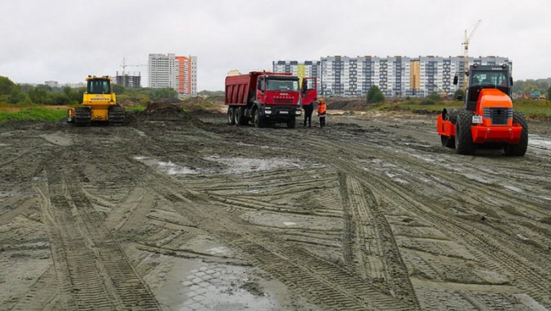 На улице Флотской в Брянске построят три дороги и очистные сооружения