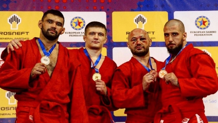 Брянский богатырь Антон Мамонов стал чемпионом Европы по самбо