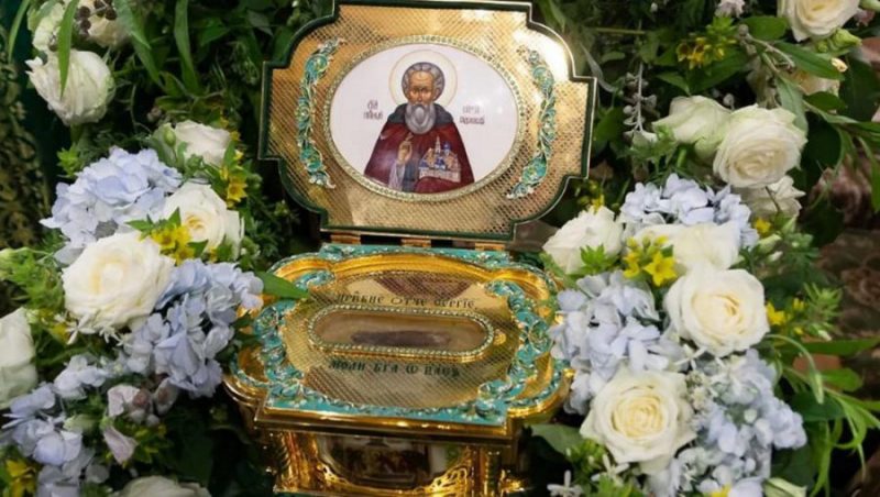 В Брянск 19 сентября доставят ковчег с мощами преподобного Сергия Радонежского