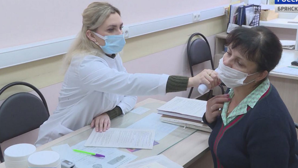 В Брянской области заболеваемость гриппом и ОРВИ пошла на спад