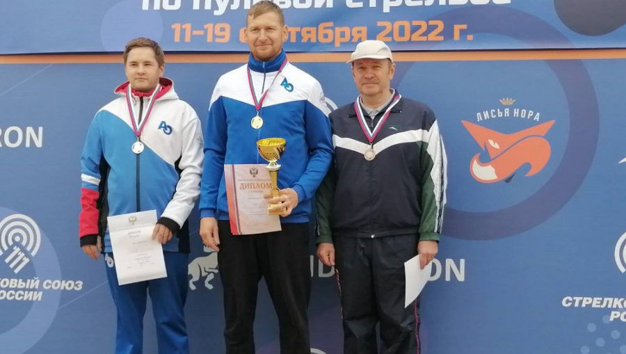 Брянский стрелок Сергей Пыжьянов в 61 год выиграл «бронзу» на Кубке России