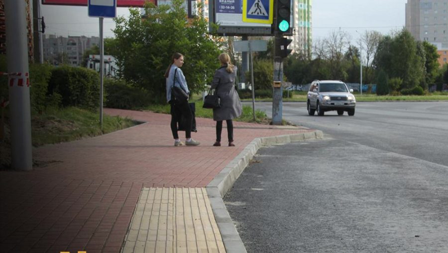 В Брянске появились тротуары, где их никогда раньше не было