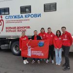 Брянские волонтеры сдали кровь для российских военнослужащих